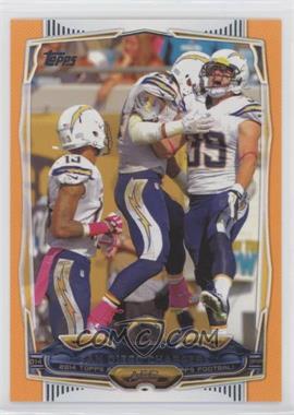 2014 Topps - [Base] - Factory Set Orange #73 - San Diego Chargers Team /96