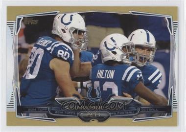 2014 Topps - [Base] - Gold #193 - Indianapolis Colts Team /2014