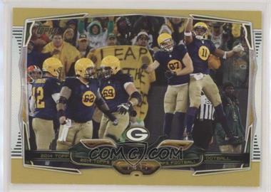 2014 Topps - [Base] - Gold #221 - Green Bay Packers Team /2014