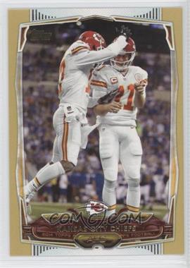 2014 Topps - [Base] - Gold #38 - Kansas City Chiefs Team /2014