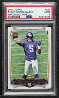 Teddy Bridgewater (Ball at Head Level) [PSA 9 MINT]