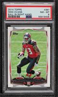 Mike Evans (Ball in Right Hand) [PSA 8 NM‑MT]