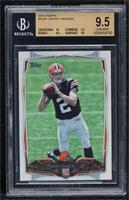 Johnny Manziel (Holding Ball at Shoulder) [BGS 9.5 GEM MINT]