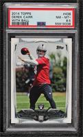 Derek Carr (Base) [PSA 8.5 NM‑MT+]