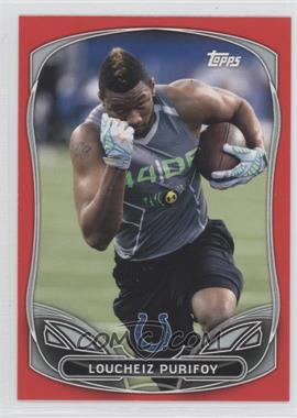 2014 Topps - Rookies - Target Red #28 - Loucheiz Purifoy