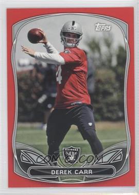 2014 Topps - Rookies - Target Red #58 - Derek Carr