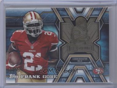 2014 Topps - Topps Running Backs Club Commemorative Relics - Gold #TRBC-FG - Frank Gore /25