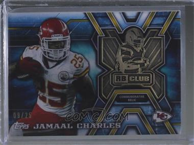 2014 Topps - Topps Running Backs Club Commemorative Relics - Gold #TRBC-JC - Jamaal Charles /25 [EX to NM]