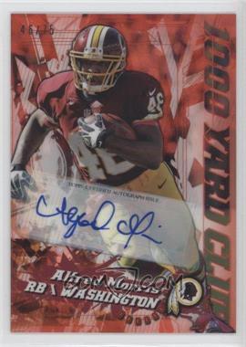 2014 Topps Chrome - 1000 Yard Club - Red Refractor Autographs #8 - Alfred Morris /75