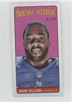 Andre Williams [EX to NM] #/99