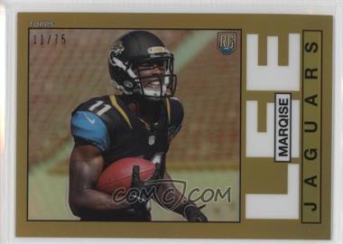 2014 Topps Chrome - 1985 Design - Gold Refractor #21 - Marqise Lee /75