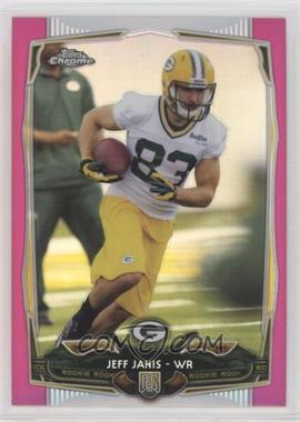 2014 Topps Chrome - [Base] - BCA Pink Refractor #192 - Jeff Janis /399