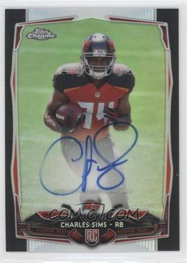 2014 Topps Chrome - [Base] - Black Refractor Rookie Autographs #191 - Charles Sims /25