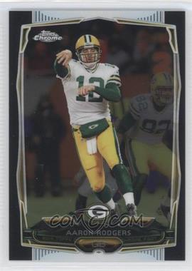 2014 Topps Chrome - [Base] - Black Refractor #83 - Aaron Rodgers /299