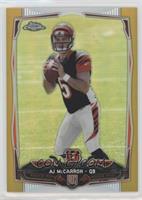 AJ McCarron #/50