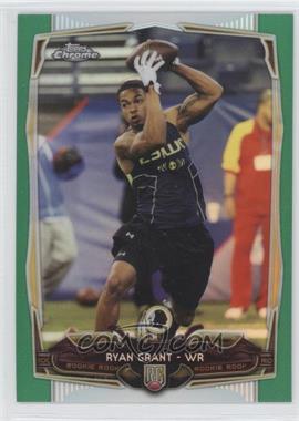 2014 Topps Chrome - [Base] - Green Refractor #165 - Ryan Grant