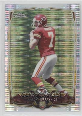 2014 Topps Chrome - [Base] - Pulsar Refractor #129 - Aaron Murray