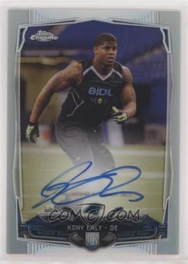 2014 Topps Chrome - [Base] - Refractor Rookie Autographs #140 - Kony Ealy /150