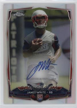 2014 Topps Chrome - [Base] - Refractor Rookie Autographs #222 - James White /150