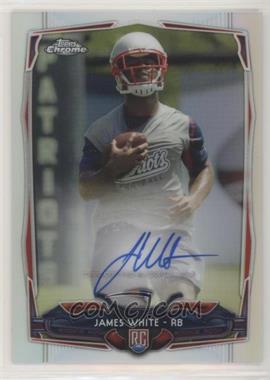 2014 Topps Chrome - [Base] - Refractor Rookie Autographs #222 - James White /150