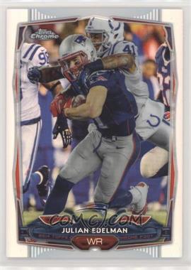 2014 Topps Chrome - [Base] - Refractor #105 - Julian Edelman