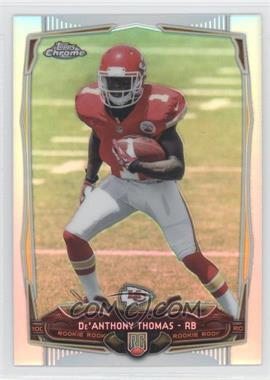 2014 Topps Chrome - [Base] - Refractor #155 - De'Anthony Thomas