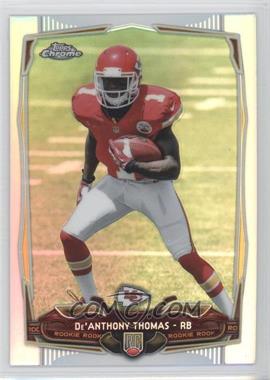 2014 Topps Chrome - [Base] - Refractor #155 - De'Anthony Thomas