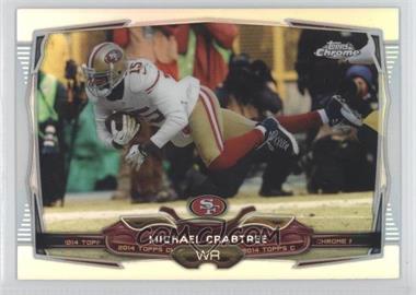 2014 Topps Chrome - [Base] - Refractor #32 - Michael Crabtree