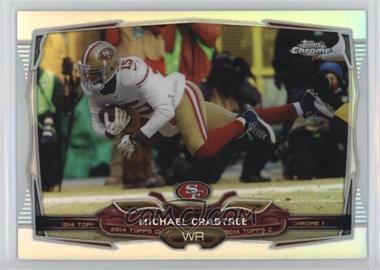 2014 Topps Chrome - [Base] - Refractor #32 - Michael Crabtree