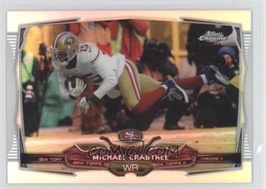 2014 Topps Chrome - [Base] - Refractor #32 - Michael Crabtree