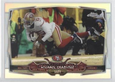 2014 Topps Chrome - [Base] - Refractor #32 - Michael Crabtree