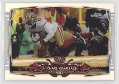 2014 Topps Chrome - [Base] - Refractor #32 - Michael Crabtree