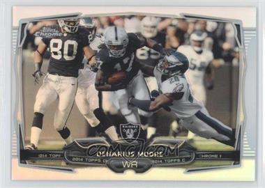 2014 Topps Chrome - [Base] - Refractor #75 - Denarius Moore