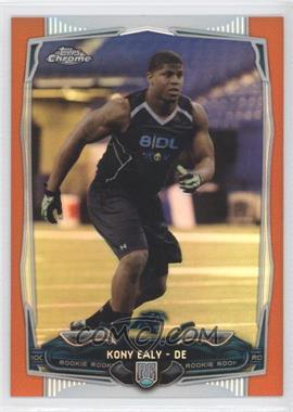 2014 Topps Chrome - [Base] - Retail Orange Refractor #140 - Kony Ealy