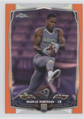 2014 Topps Chrome - [Base] - Retail Orange Refractor #190 - Marcus Roberson