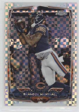 2014 Topps Chrome - [Base] - Retail X-Fractor #25 - Brandon Marshall