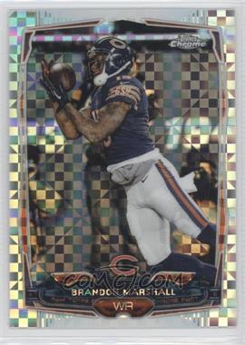 2014 Topps Chrome - [Base] - Retail X-Fractor #25 - Brandon Marshall