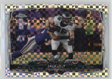 2014 Topps Chrome - [Base] - Retail X-Fractor #34 - Zach Ertz