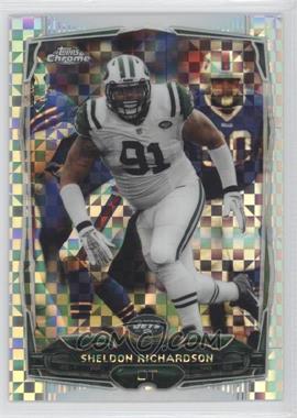 2014 Topps Chrome - [Base] - Retail X-Fractor #53 - Sheldon Richardson