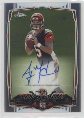 2014 Topps Chrome - [Base] - Rookie Autographs #144 - AJ McCarron