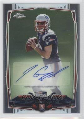 2014 Topps Chrome - [Base] - Rookie Autographs #150 - Jimmy Garoppolo