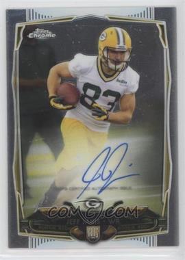 2014 Topps Chrome - [Base] - Rookie Autographs #192 - Jeff Janis