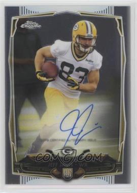 2014 Topps Chrome - [Base] - Rookie Autographs #192 - Jeff Janis