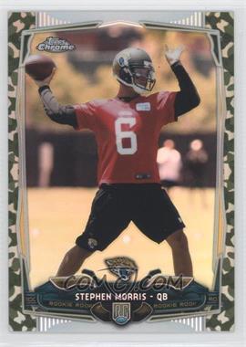 2014 Topps Chrome - [Base] - STS Camo Refractor #167 - Stephen Morris /499