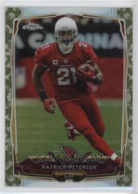 2014 Topps Chrome - [Base] - STS Camo Refractor #39 - Patrick Peterson /499