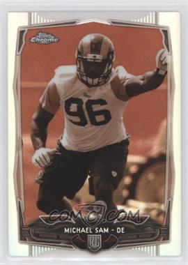 2014 Topps Chrome - [Base] - Sepia Refractor #174 - Michael Sam /99