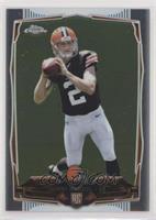 Johnny Manziel (Both Hands on Ball) [EX to NM]