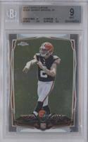 Johnny Manziel (Without Ball) [BGS 9 MINT]