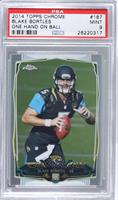 Blake Bortles (Ball in Right Hand, Pointing) [PSA 9 MINT]