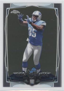 2014 Topps Chrome - [Base] #213.1 - Eric Ebron (Catching)